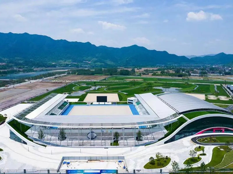 杭州亞運會馬術館-巖棉、吸音噴涂